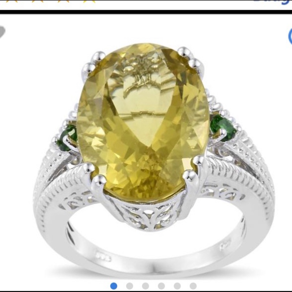 🎉GORGEOUS, substantial Cocktail Ring - Picture 3 of 8